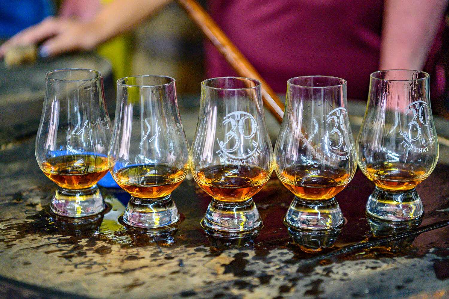 Bourbon 30 in Gleencairn Glass