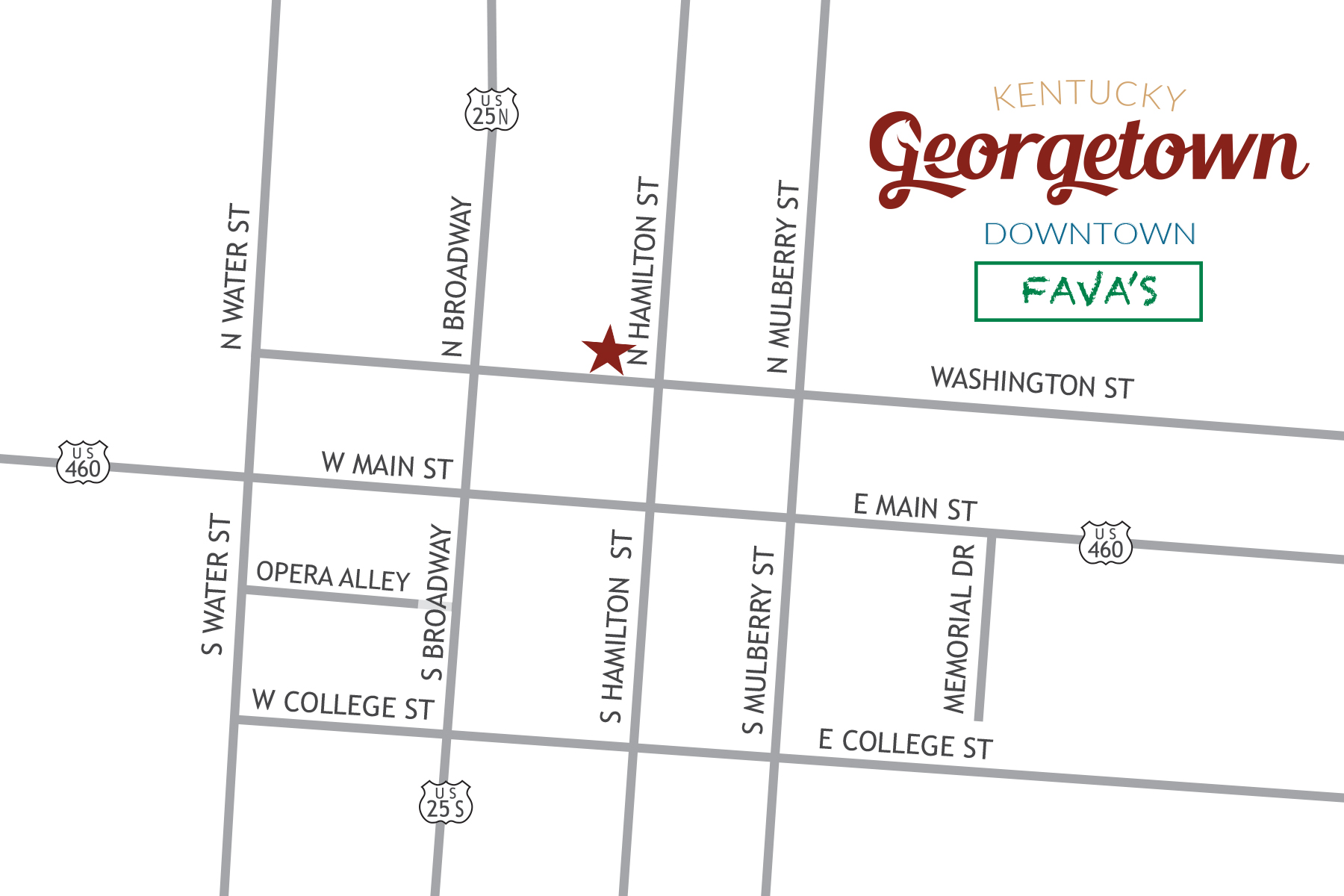 Georgetown DowntownMap