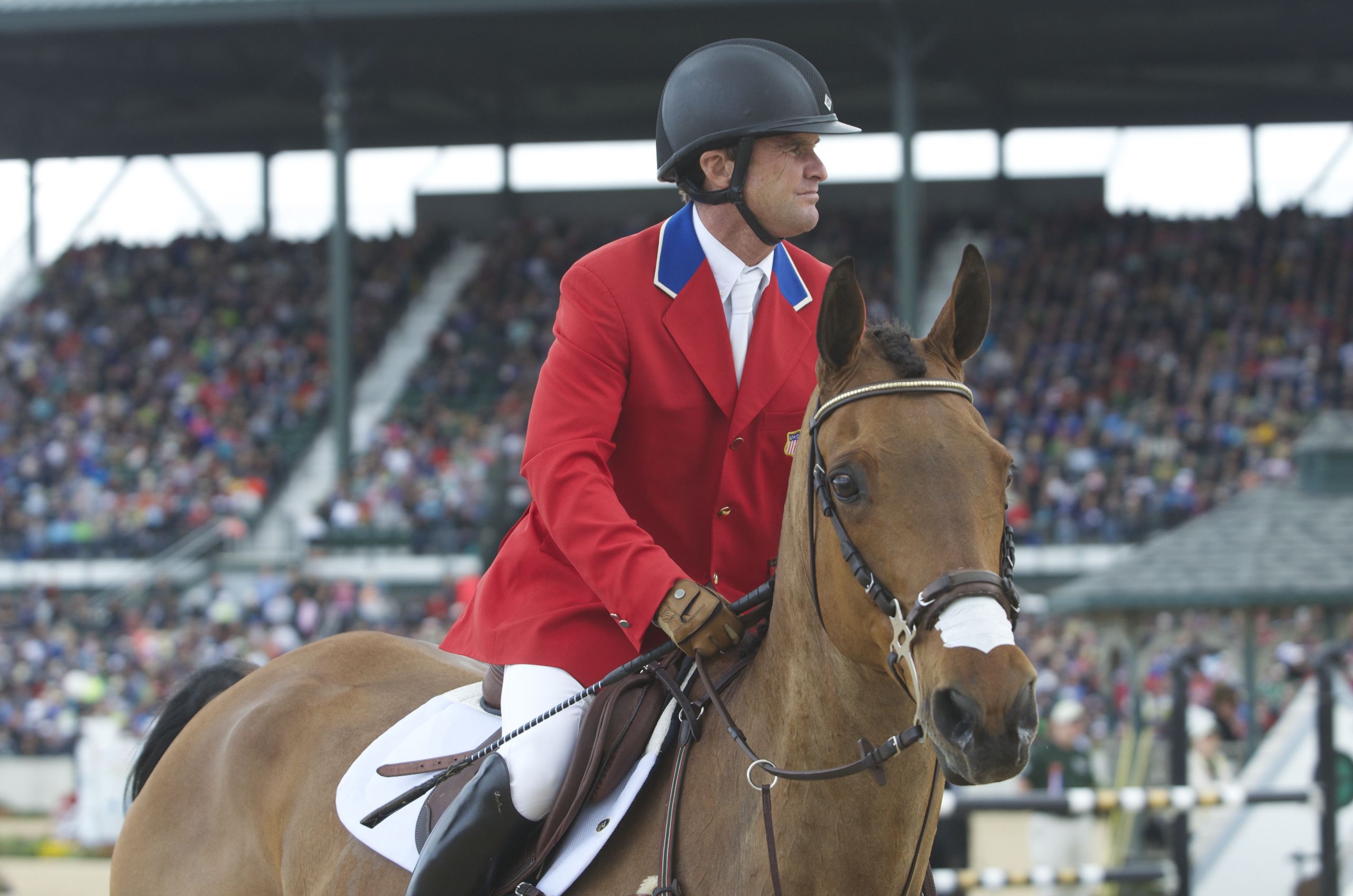 Land Rover Jumping in Rolex Stadium