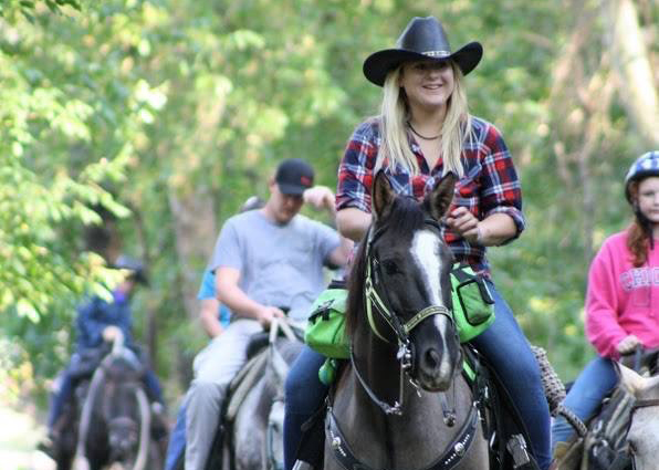 Whispering Woods Riding Stables Trail Ride